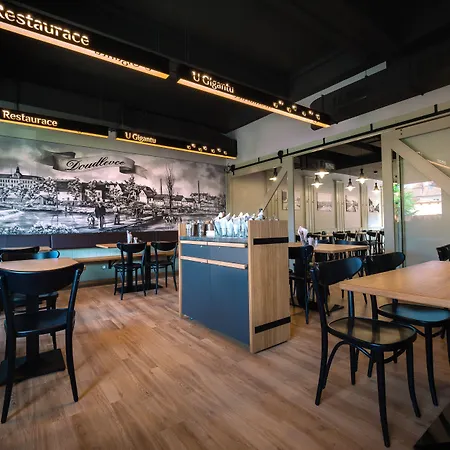 招待所 Wellness A Restaurace U Gigantu 比尔森