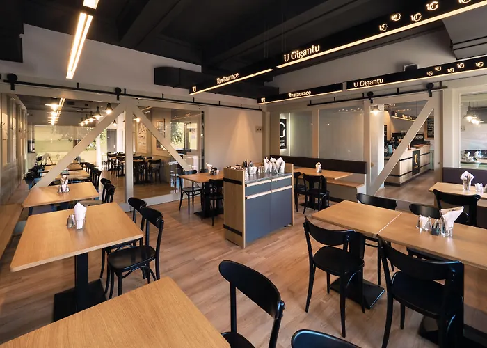 Wellness A Restaurace U Gigantu בית הארחה